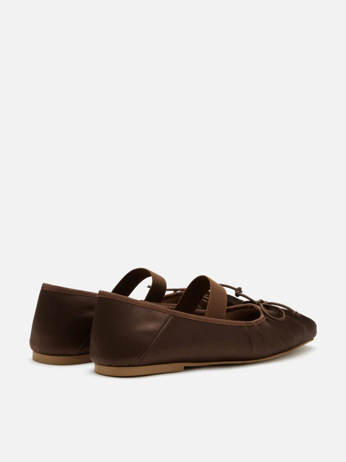 PAZZION, Brivelle Silk Mary Janes, Darkbrown