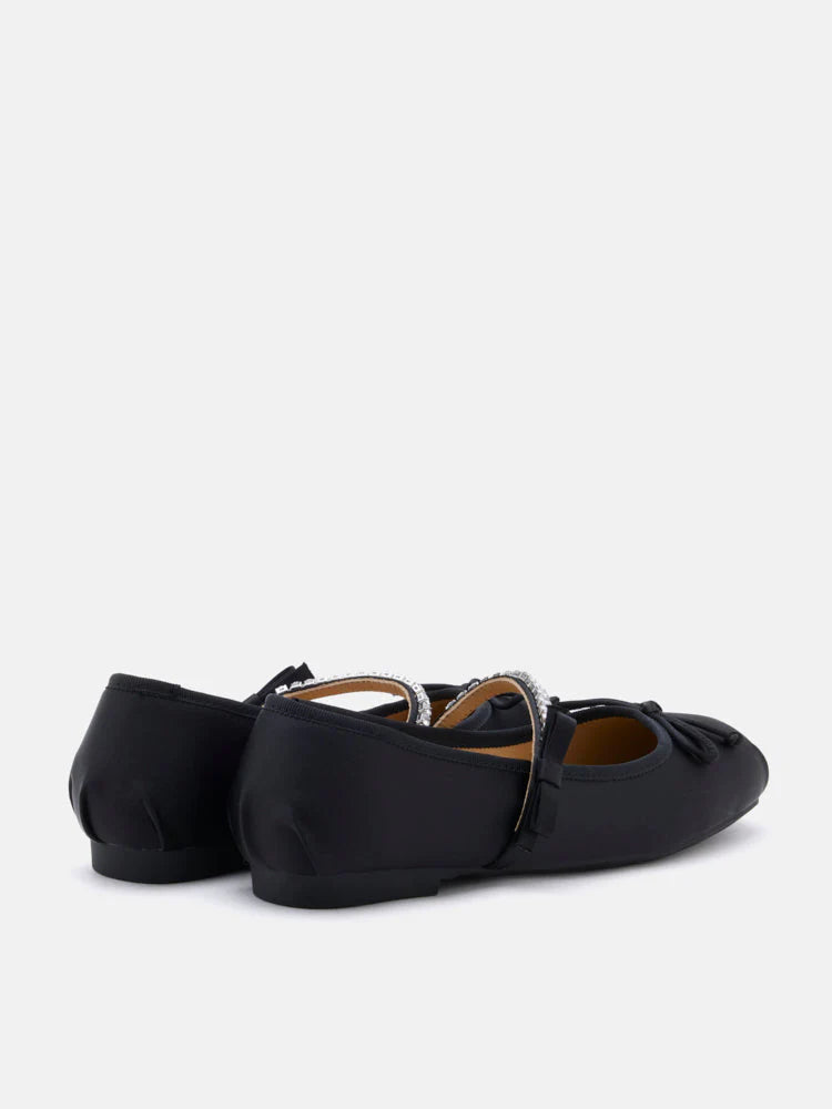 PAZZION, C125-2A MARYJANE-FLATS, Black