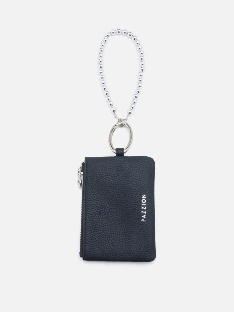 PAZZION, Cleo Mini Chained Pouch, Black