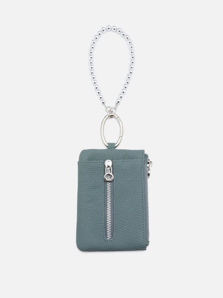PAZZION, Cleo Mini Chained Pouch, Green