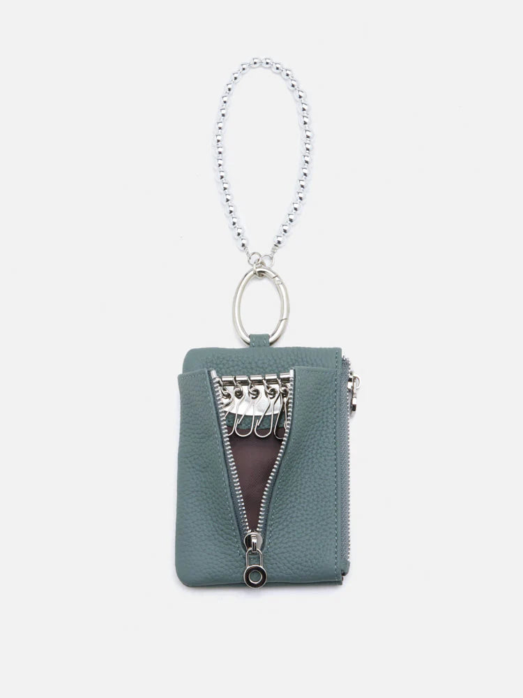 PAZZION, Cleo Mini Chained Pouch, Green