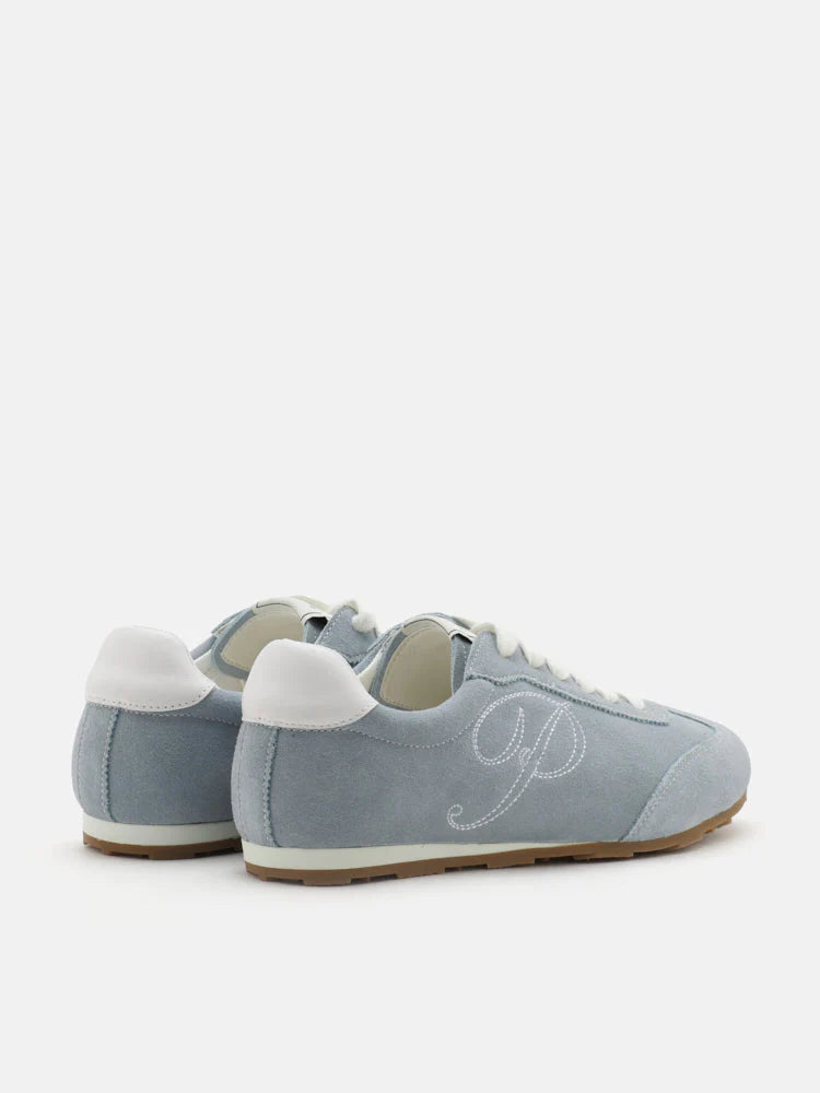 PAZZION, Daphne Suede Sneakers, Blue