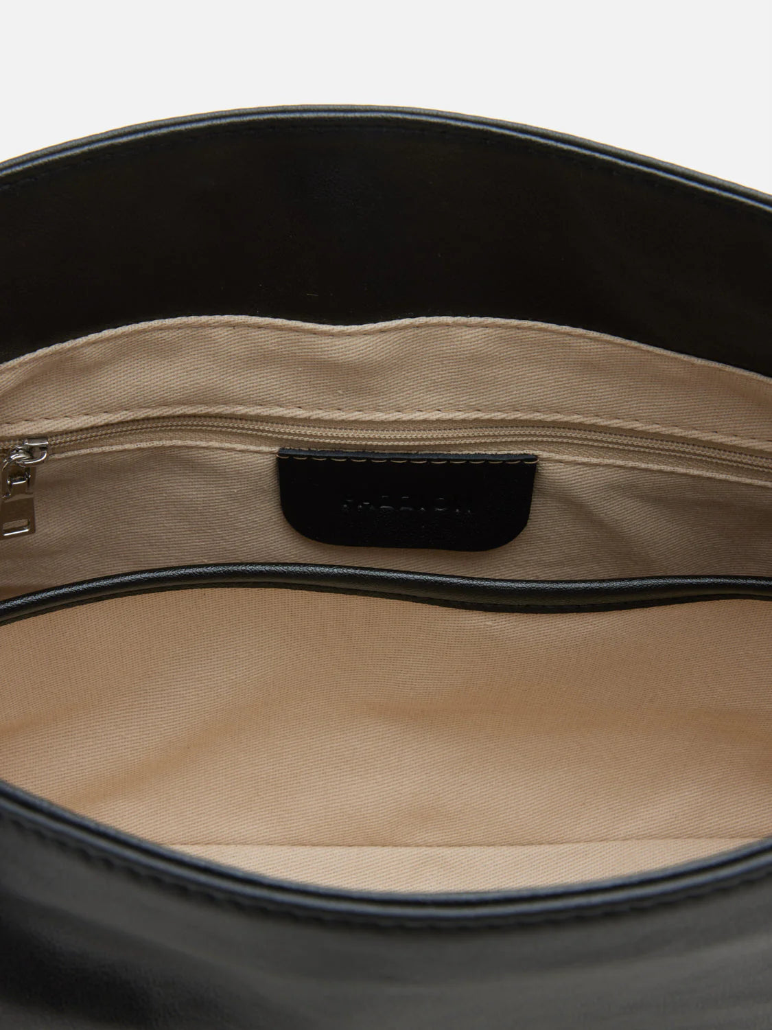 PAZZION, Kyravelle Leather Shoulder Bag, Black