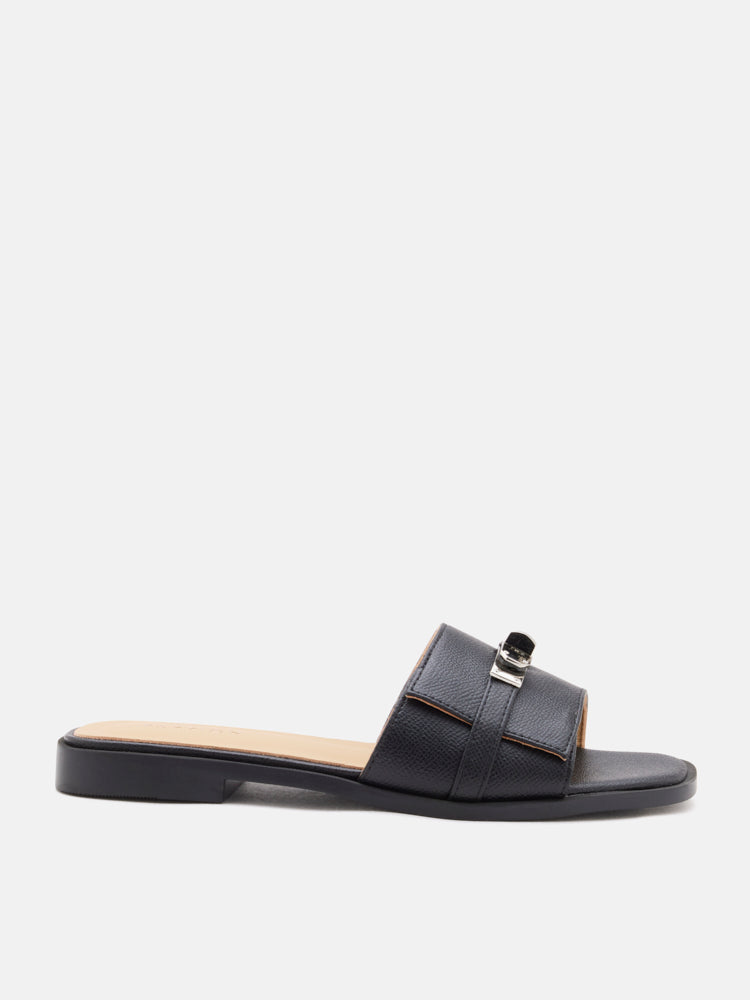 PAZZION, Lexley.O Twist Lock Accent Slides, Black