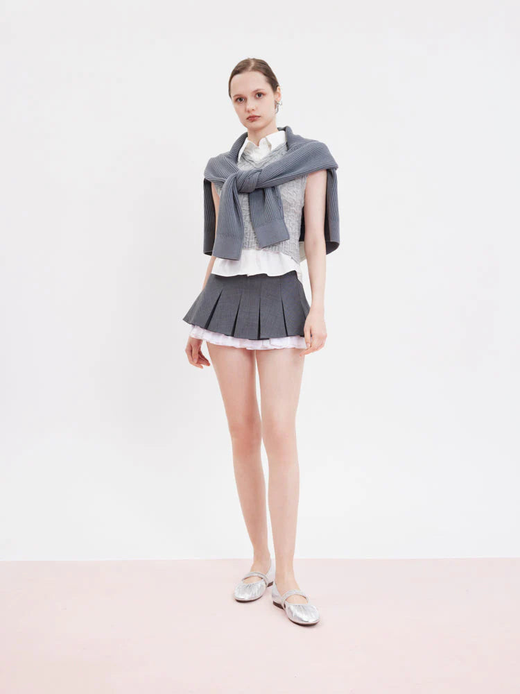 PAZZION, Sarto Crystal Embellished Strapped Mary Janes, Silver