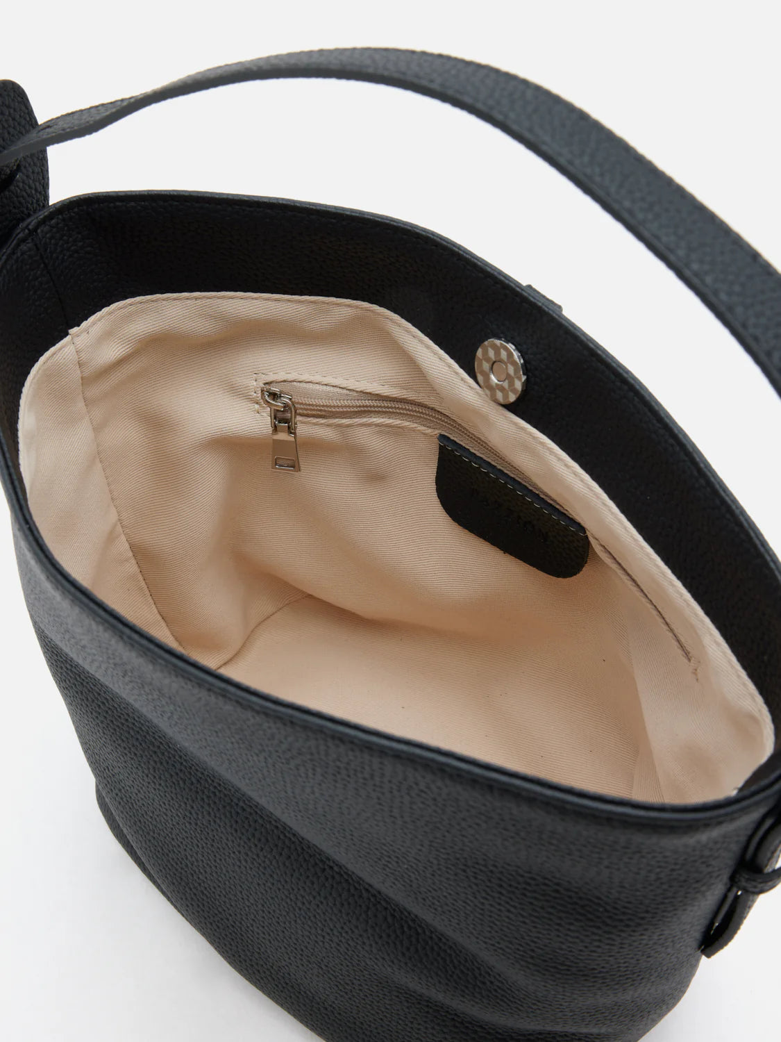 Tate 扣飾牛皮手袋