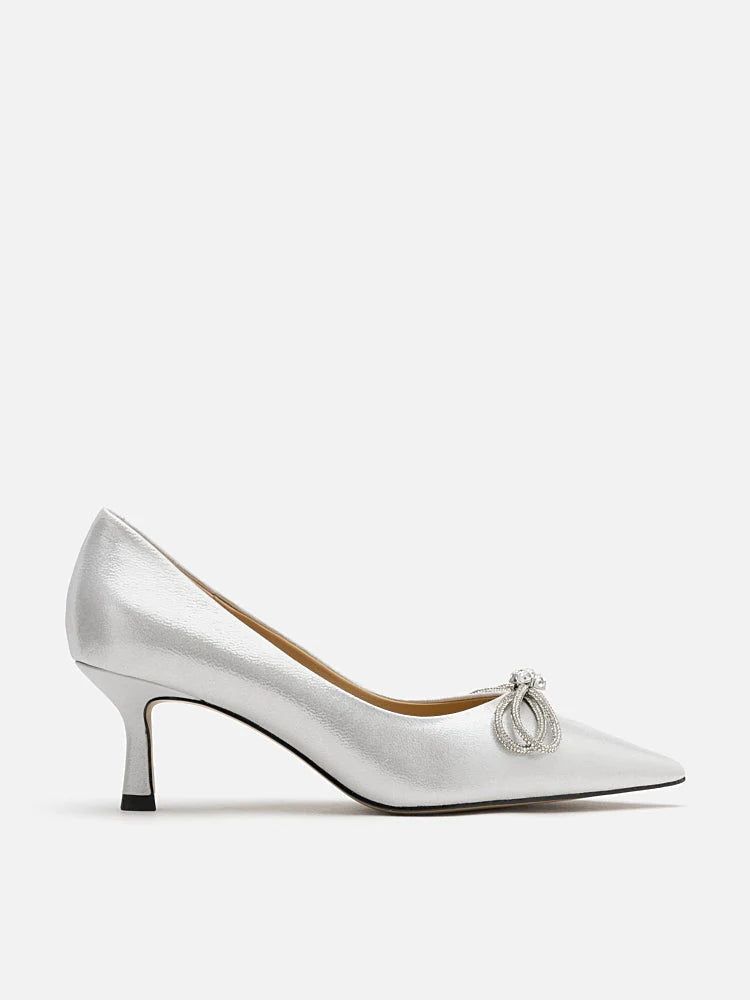 PAZZION, 0980-115 HIGH HEELS, Silver