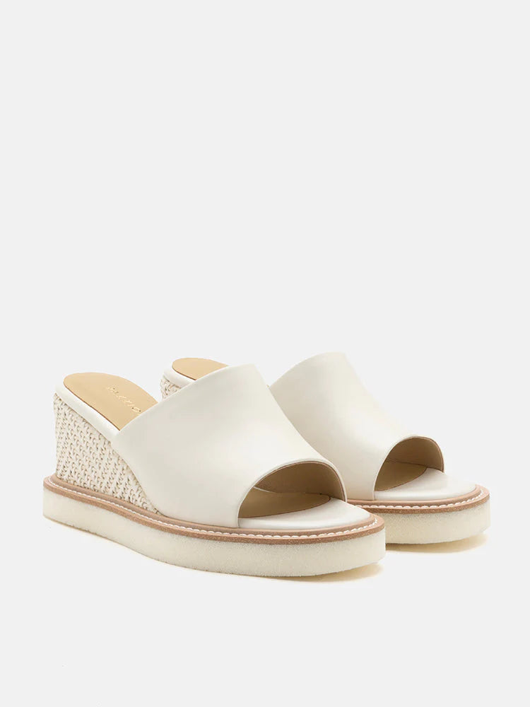 PAZZION, Abbi Espadrille Wedges, Beige