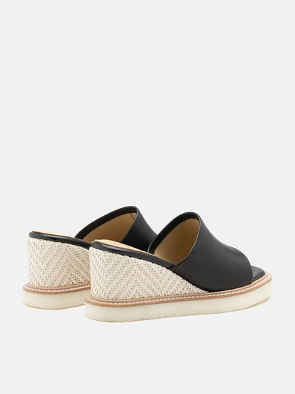 PAZZION, Abbi Espadrille Wedges, Black