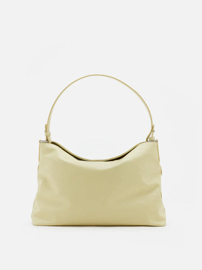 PAZZION, Amia Slouchy Shoulder Bag, Yellow