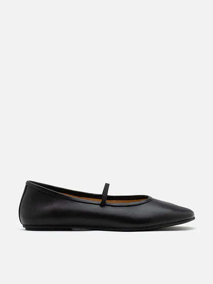 PAZZION, Ayla Round-Toe Mary Janes, Black