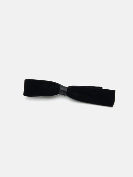 PAZZION, Barbara Bow Hair Clip, Black