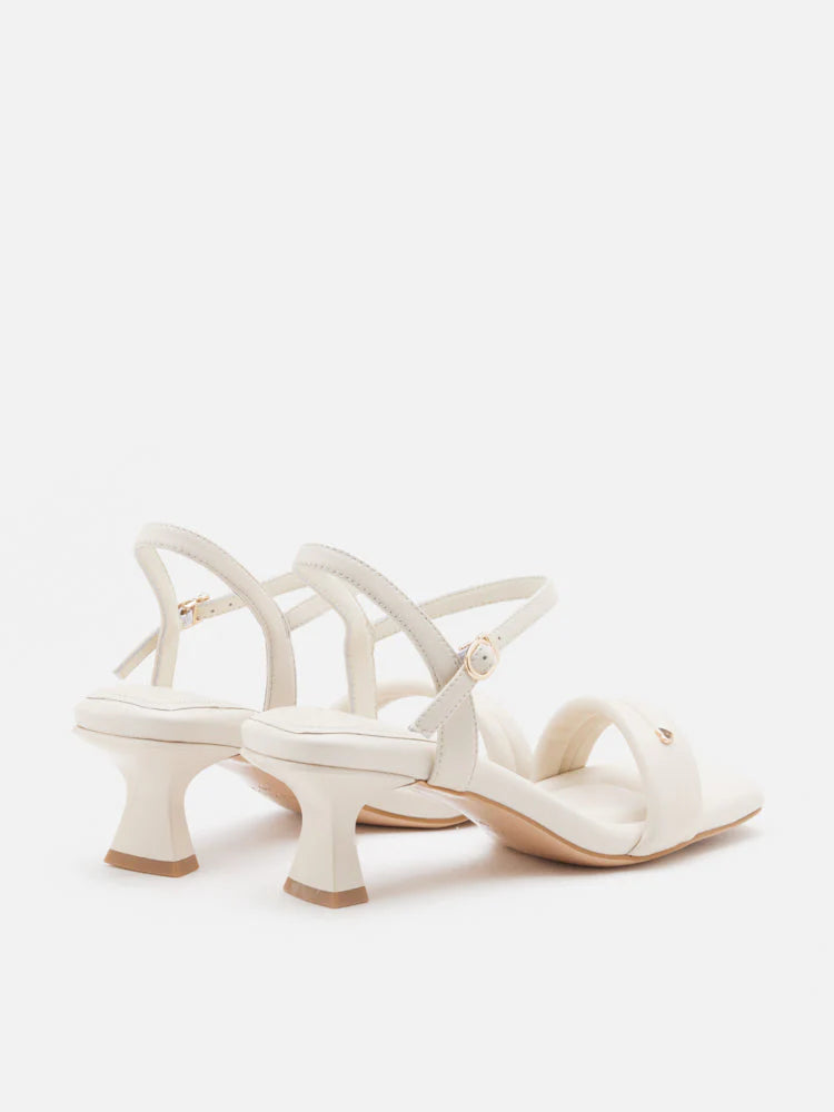 PAZZION, Bella Strappy Heels, Beige