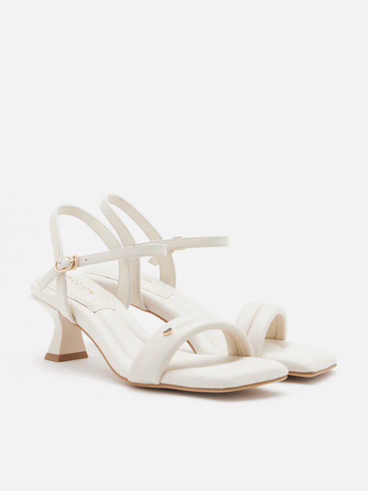 PAZZION, Bella Strappy Heels, Beige