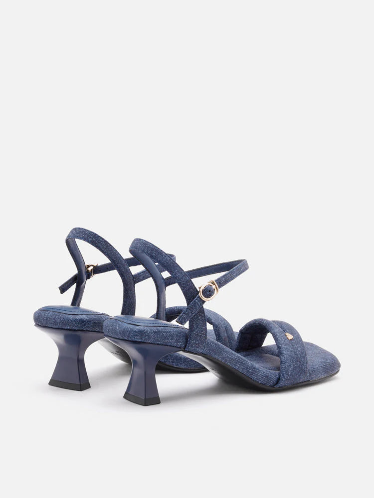 PAZZION, Bella Strappy Heels, Blue