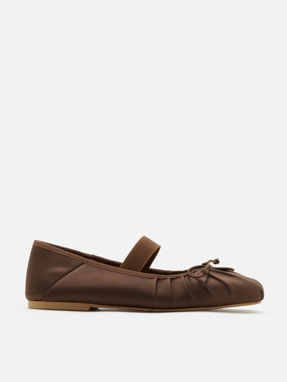 PAZZION, Brivelle Silk Mary Janes, Darkbrown