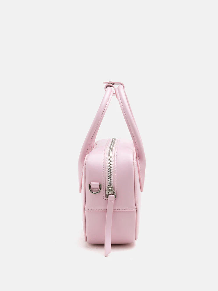 PAZZION, Claudette Bowling Bag, Pink