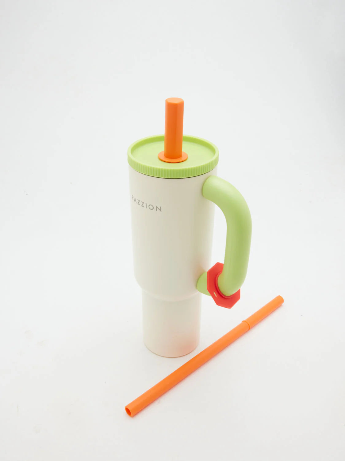 PAZZION, Cornelia Stainless Steel Thermal Cup, Beige