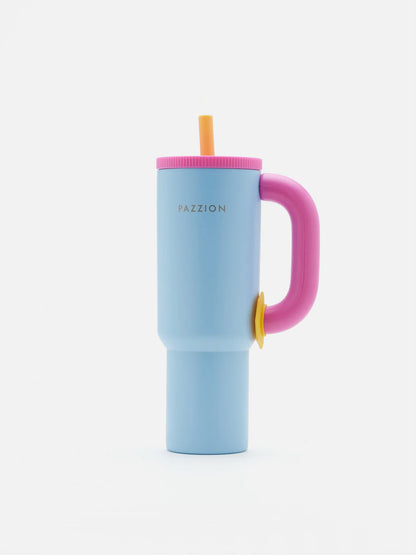 PAZZION, Cornelia Stainless Steel Thermal Cup, Blue