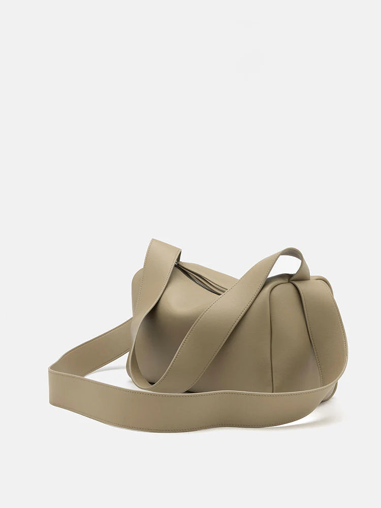 PAZZION, Cressida Boxy Duffel Bag, Khaki