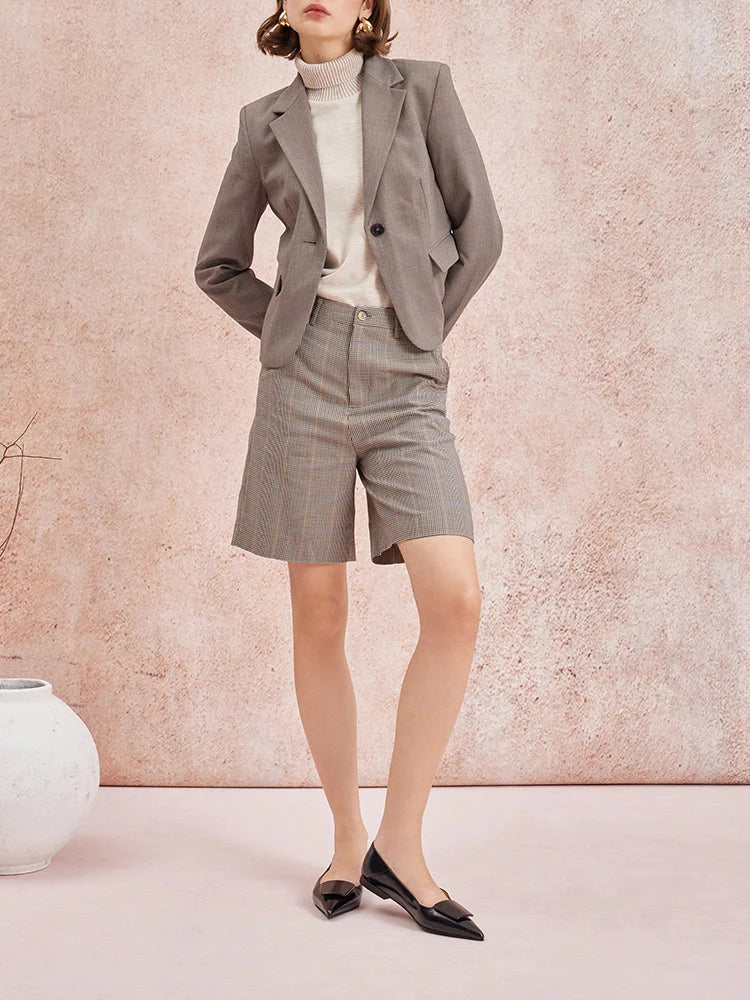 PAZZION, Elie Sculpted Buckle Pointed Toe Flats, Black