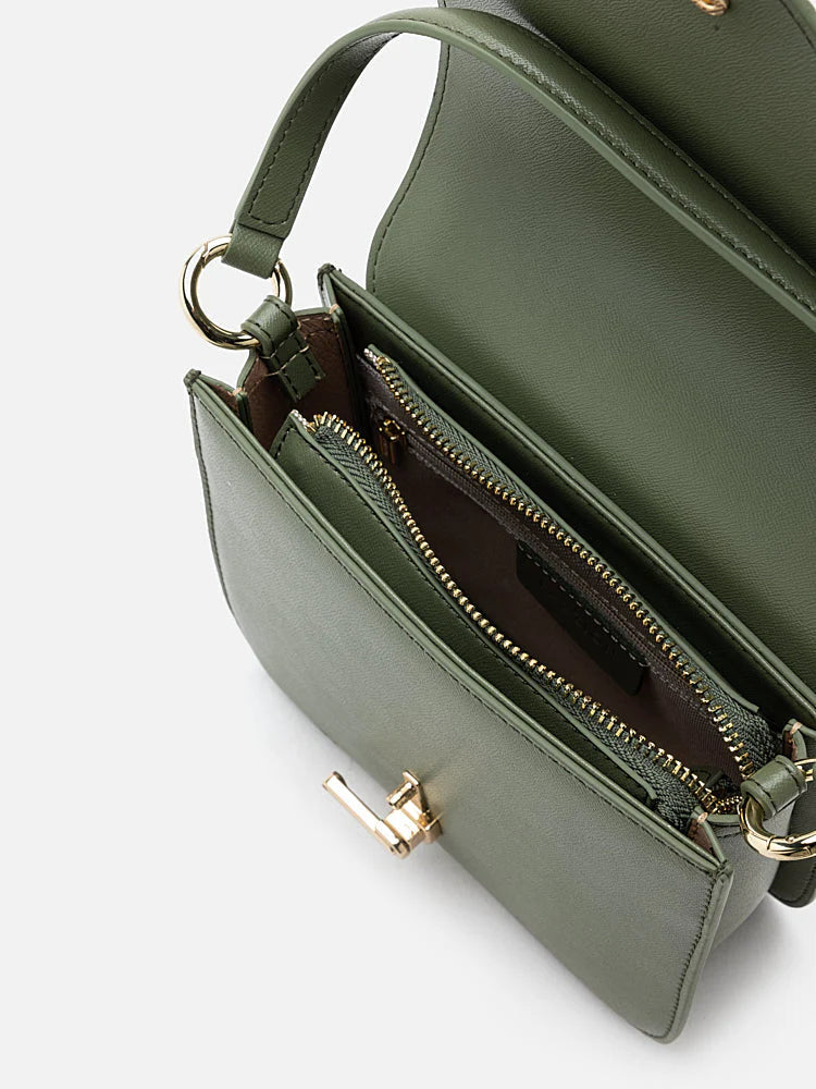 PAZZION, Elizabeth Leather Bag, Green