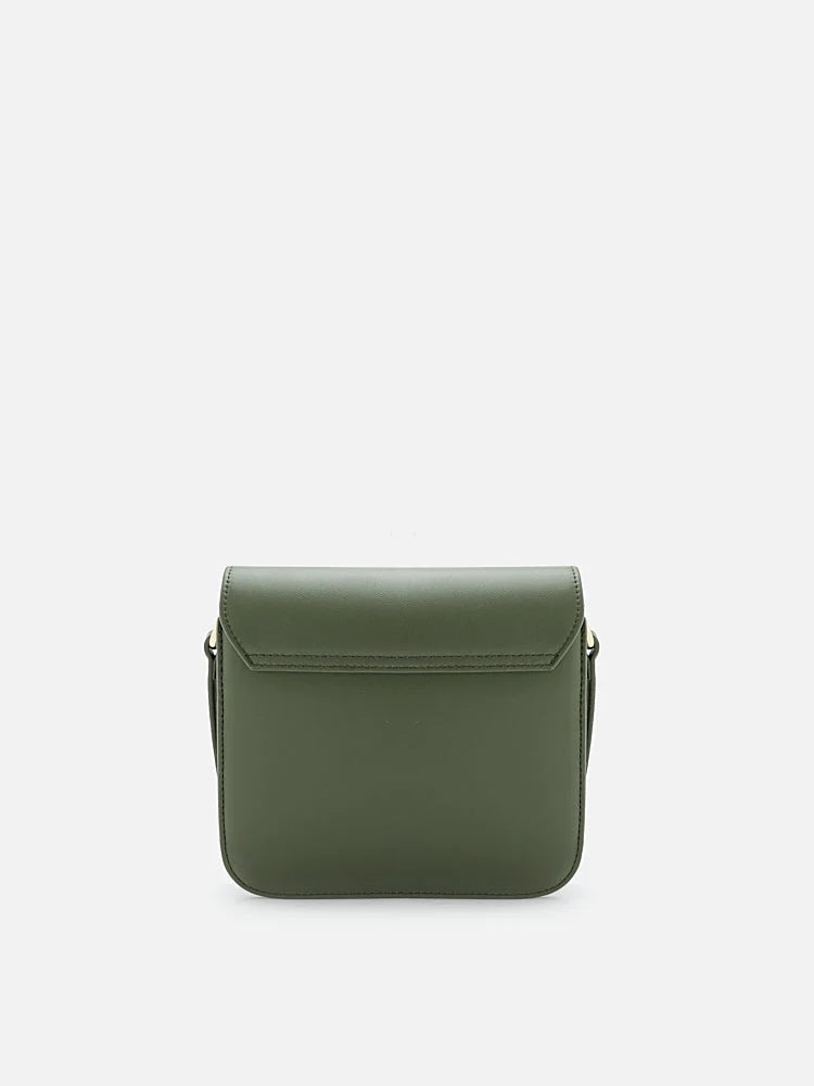 PAZZION, Elizabeth Leather Bag, Green