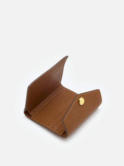 PAZZION, Elle Compact Wallet, Brown