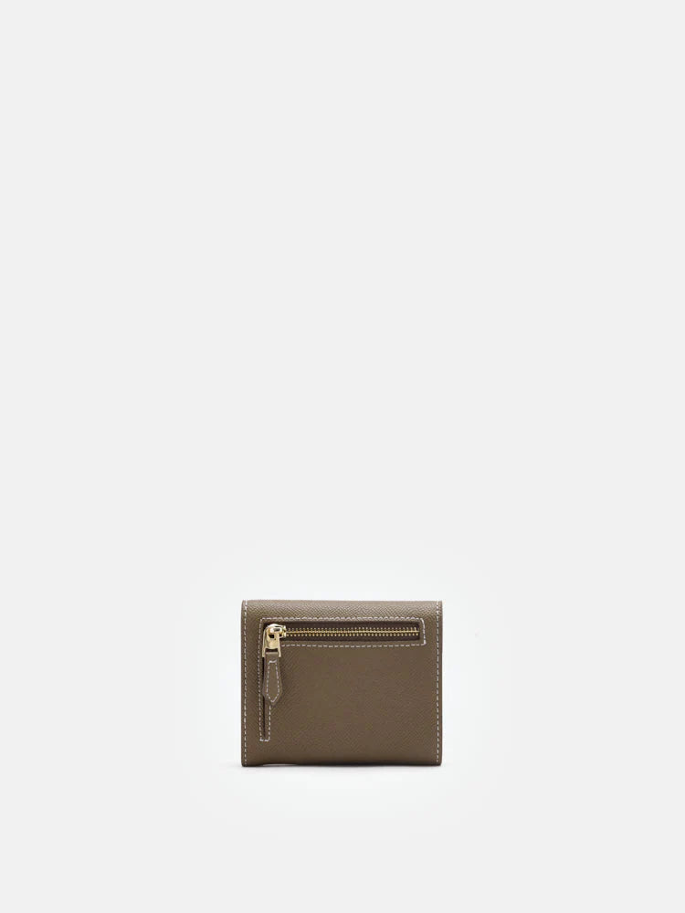 PAZZION, Elle Compact Wallet, Khaki
