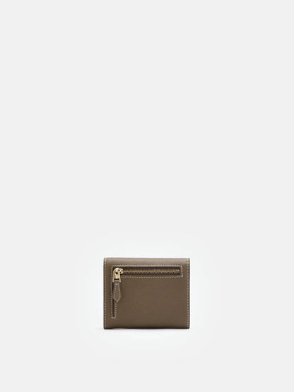 PAZZION, Elle Compact Wallet, Khaki