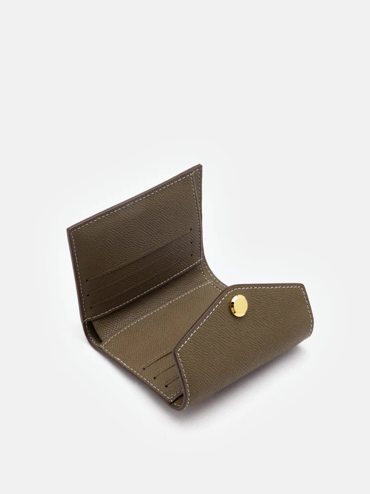 PAZZION, Elle Compact Wallet, Khaki