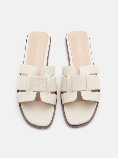 PAZZION, Elmira M.Ori Cage Slides, Beige