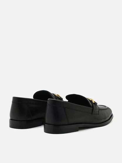 PAZZION, Everleigh Classic Loafers, Black