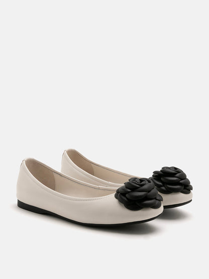 PAZZION, Floret Ballerinas, Beige