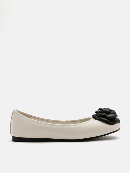 PAZZION, Floret Ballerinas, Beige