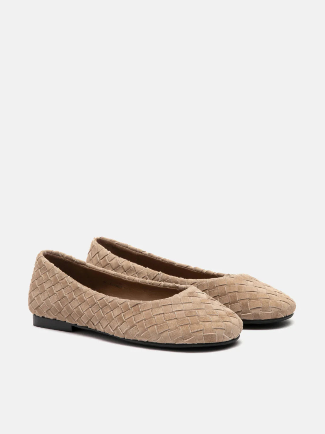 PAZZION, Imani Woven Flats, Almond