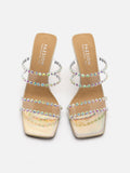 PAZZION, Ivy Sandal heels, Gold