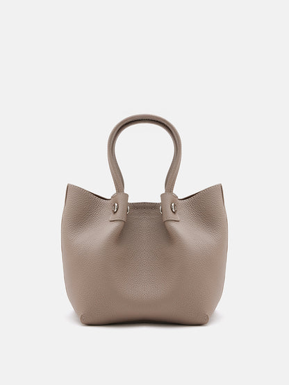 PAZZION, Jil Top Handle Bag, Grey