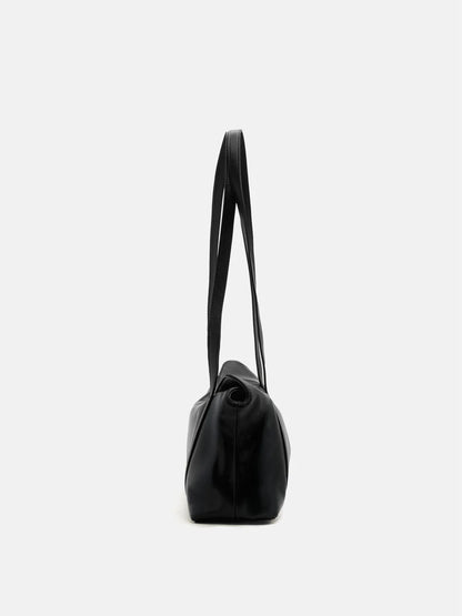 PAZZION, Kyravelle Leather Shoulder Bag, Black