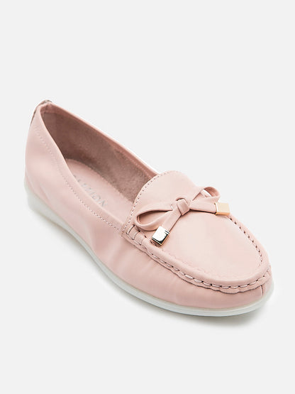 PAZZION, Lavinia Moccasins, Pink