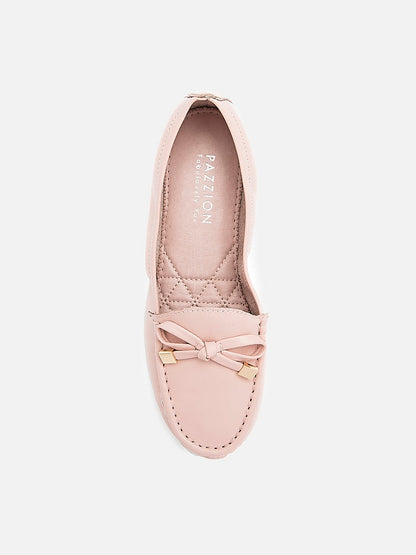 PAZZION, Lavinia Moccasins, Pink