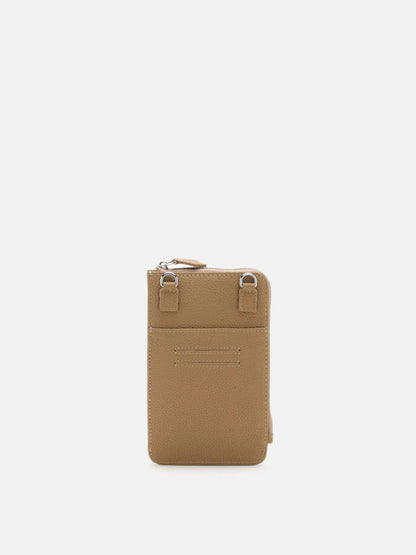 PAZZION, Liora Leather Wallet, Khaki