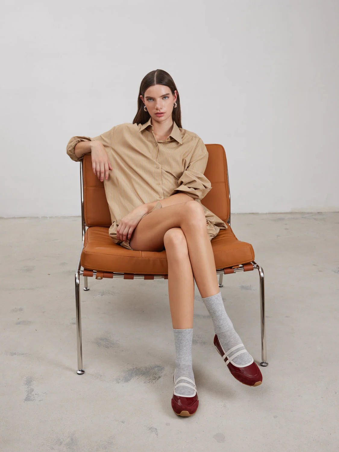 PAZZION, Liravelle Double-Strap Suede Mary Janes, Wine