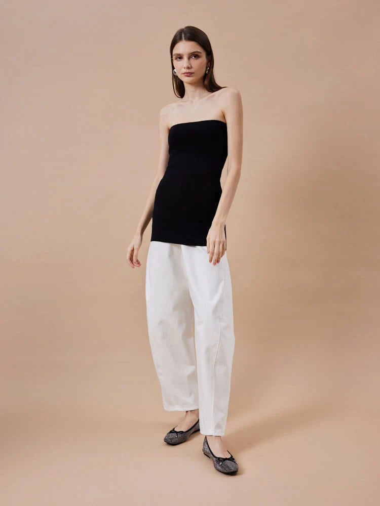 PAZZION, Marcelina Crystal Embellished Bow Flats, Black