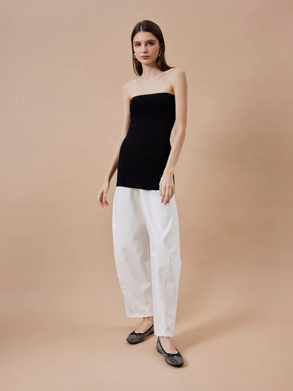 PAZZION, Marcelina Crystal Embellished Bow Flats, Black