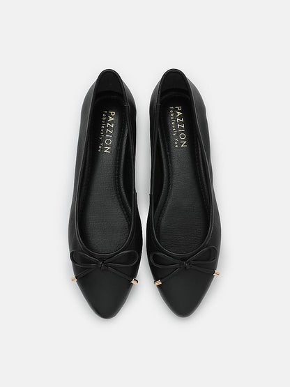 PAZZION, Milla Casual Flats, Black