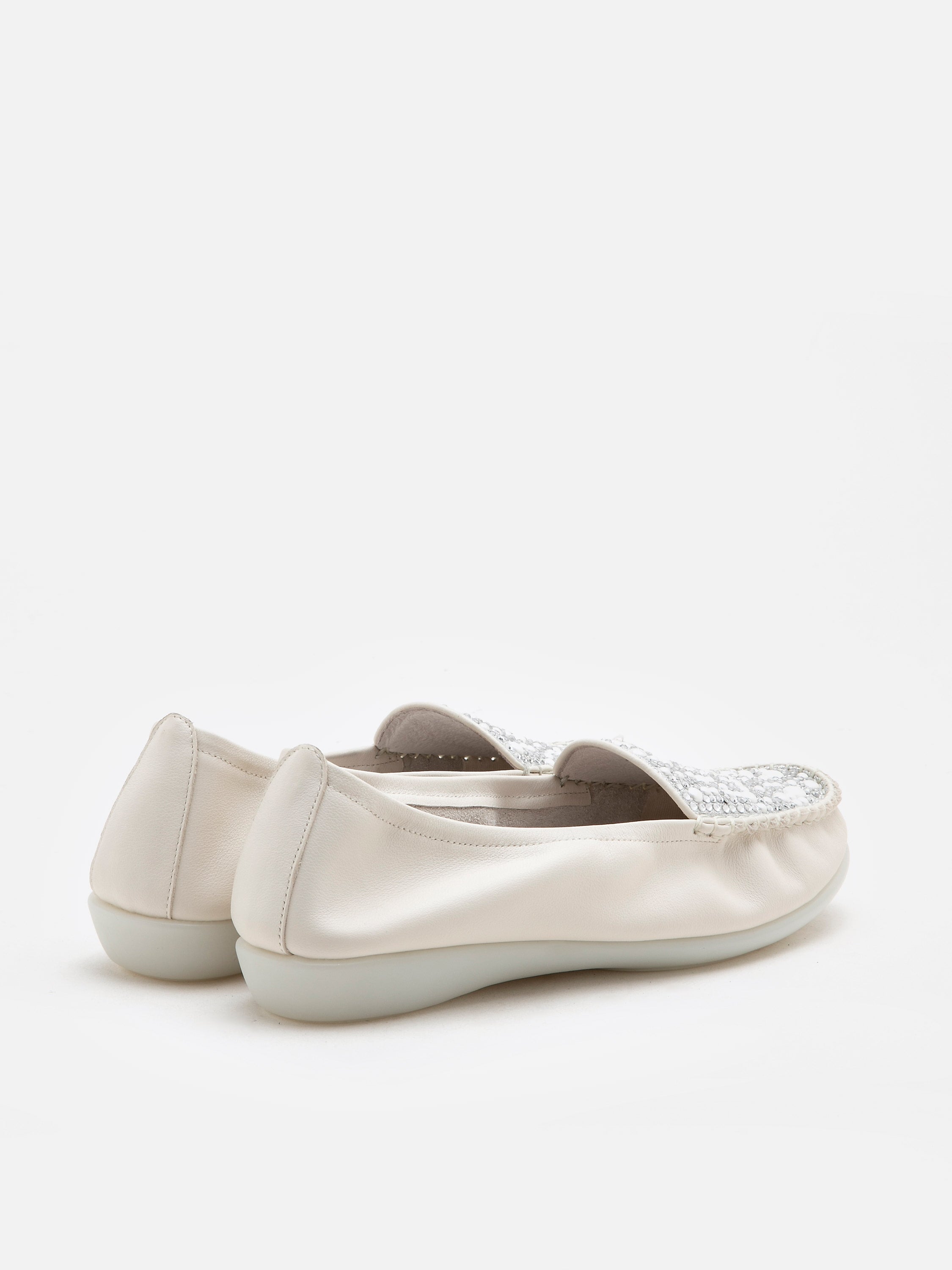 PAZZION, Molly Pearl Moccasins, Beige