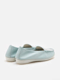 PAZZION, Molly Pearl Moccasins, Blue