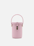 PAZZION, Nicolette Leather Cylinder Bag, Pink