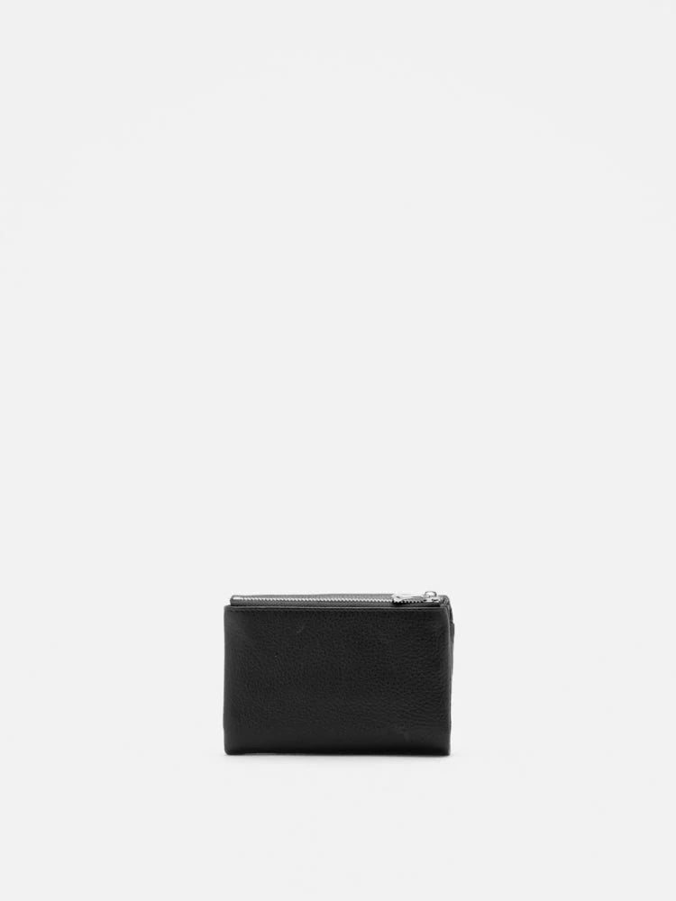 PAZZION, Paula Mini Leather Pouch, Black